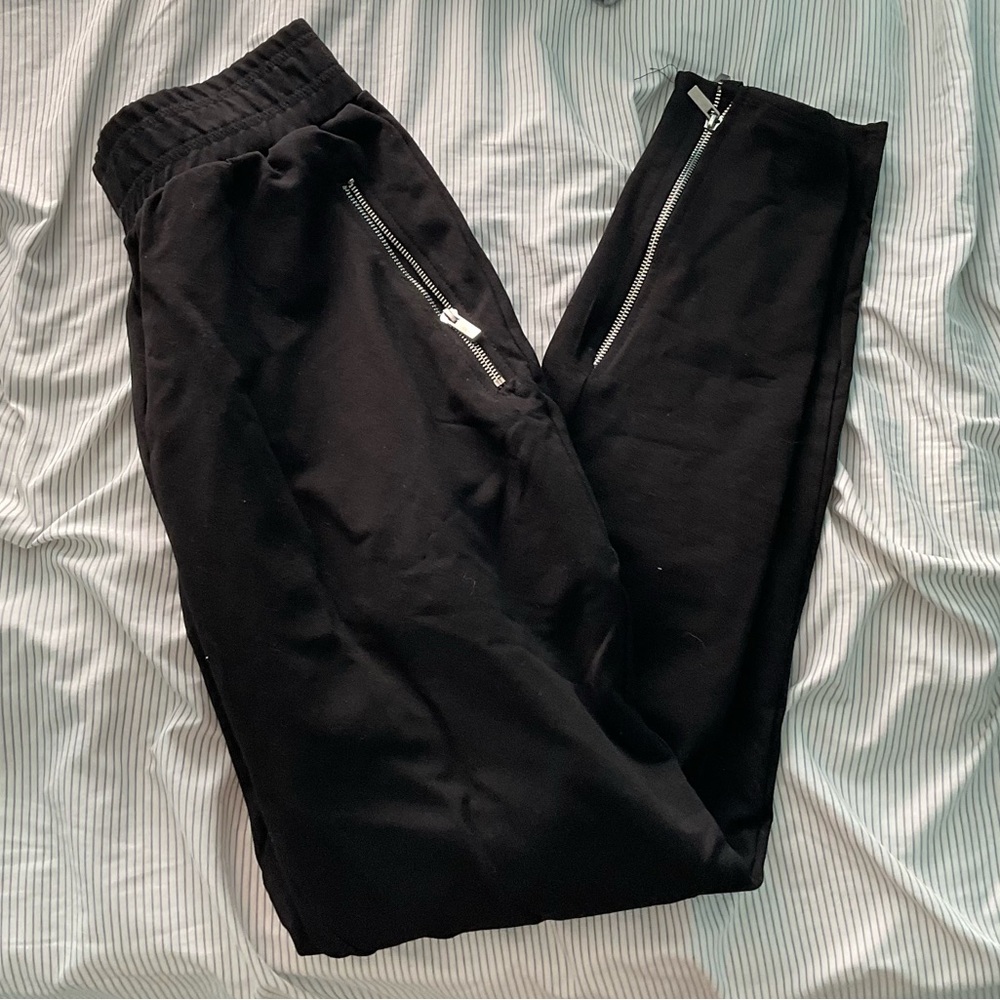 RISE zippered joggers